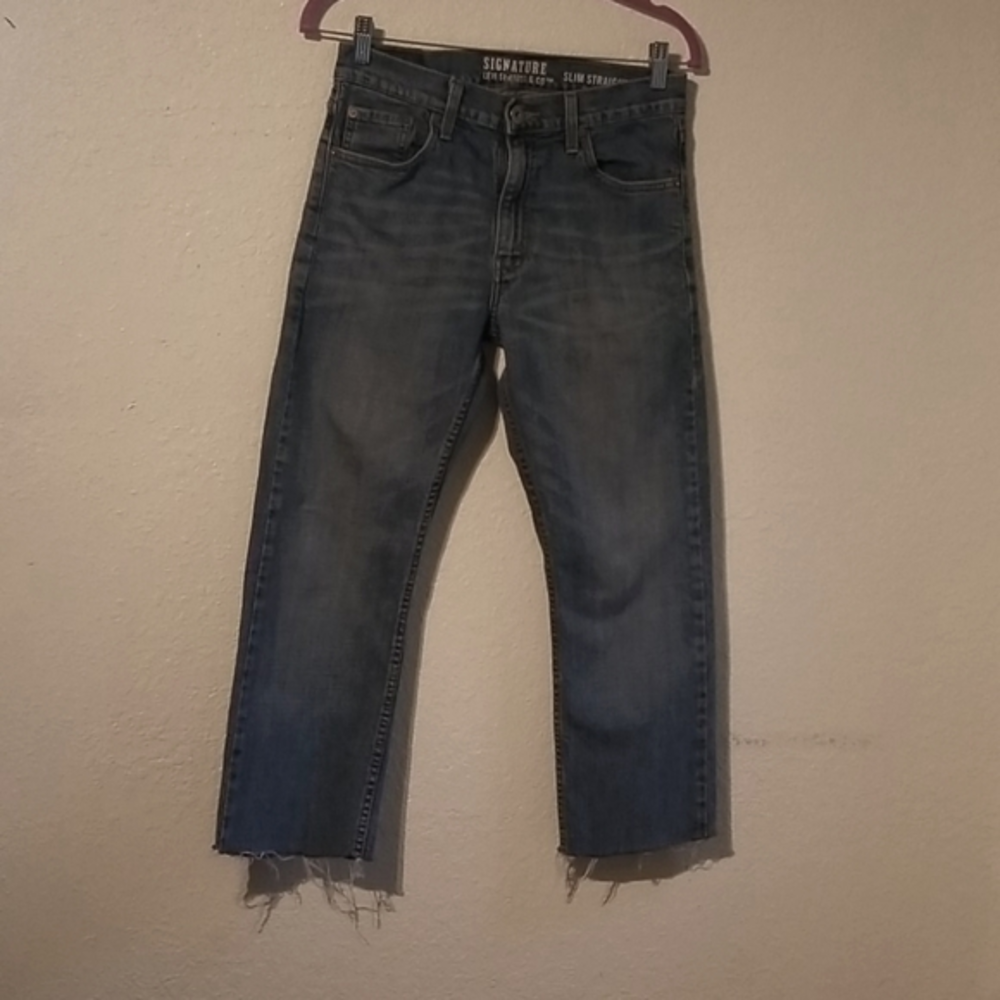 Levi's ankle jeans 29x32‎